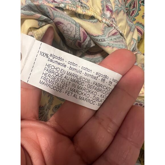 ZARA Floral Romantic Cottage Puff Sleeve MIDI Dress  Small Summer Vacation - Picture 7 of 7